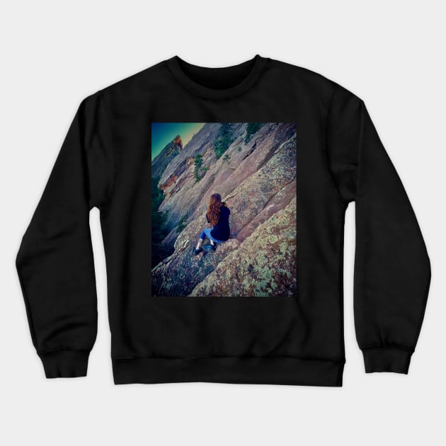 Climbing Crewneck Sweatshirt by marisaj4488